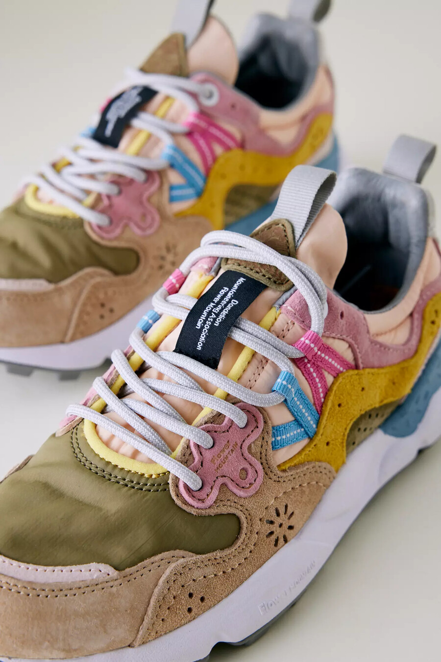 zapatillas de ante flower mountain yamano 3
