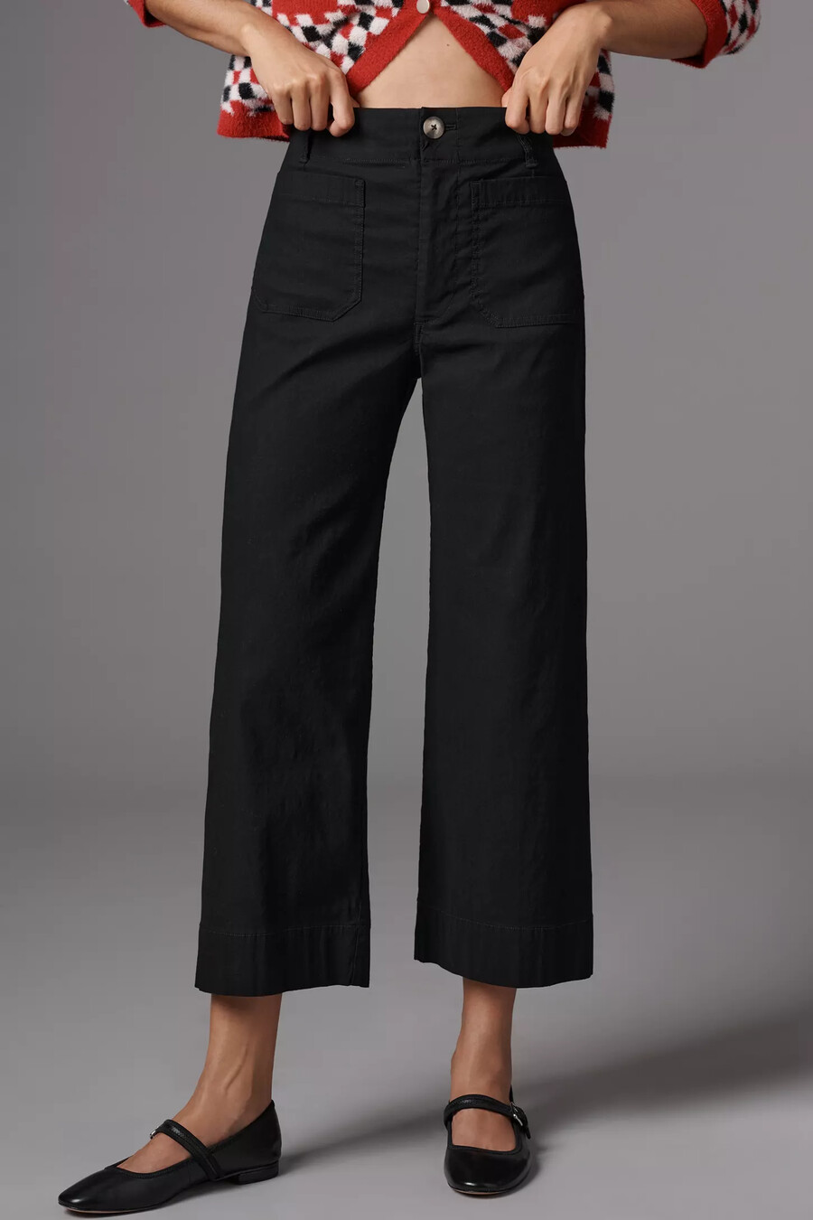 pantalones anchos y tobilleros colette de maeve