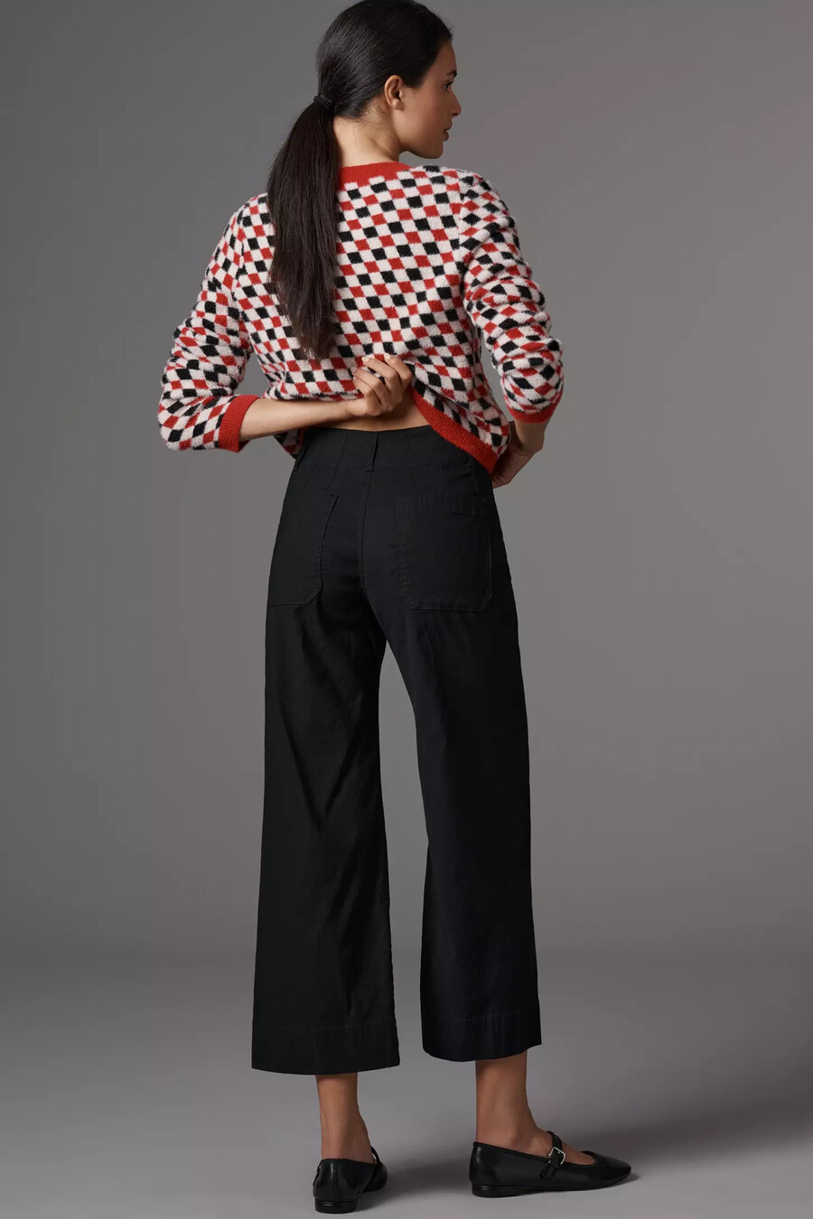 pantalones anchos y tobilleros colette de maeve