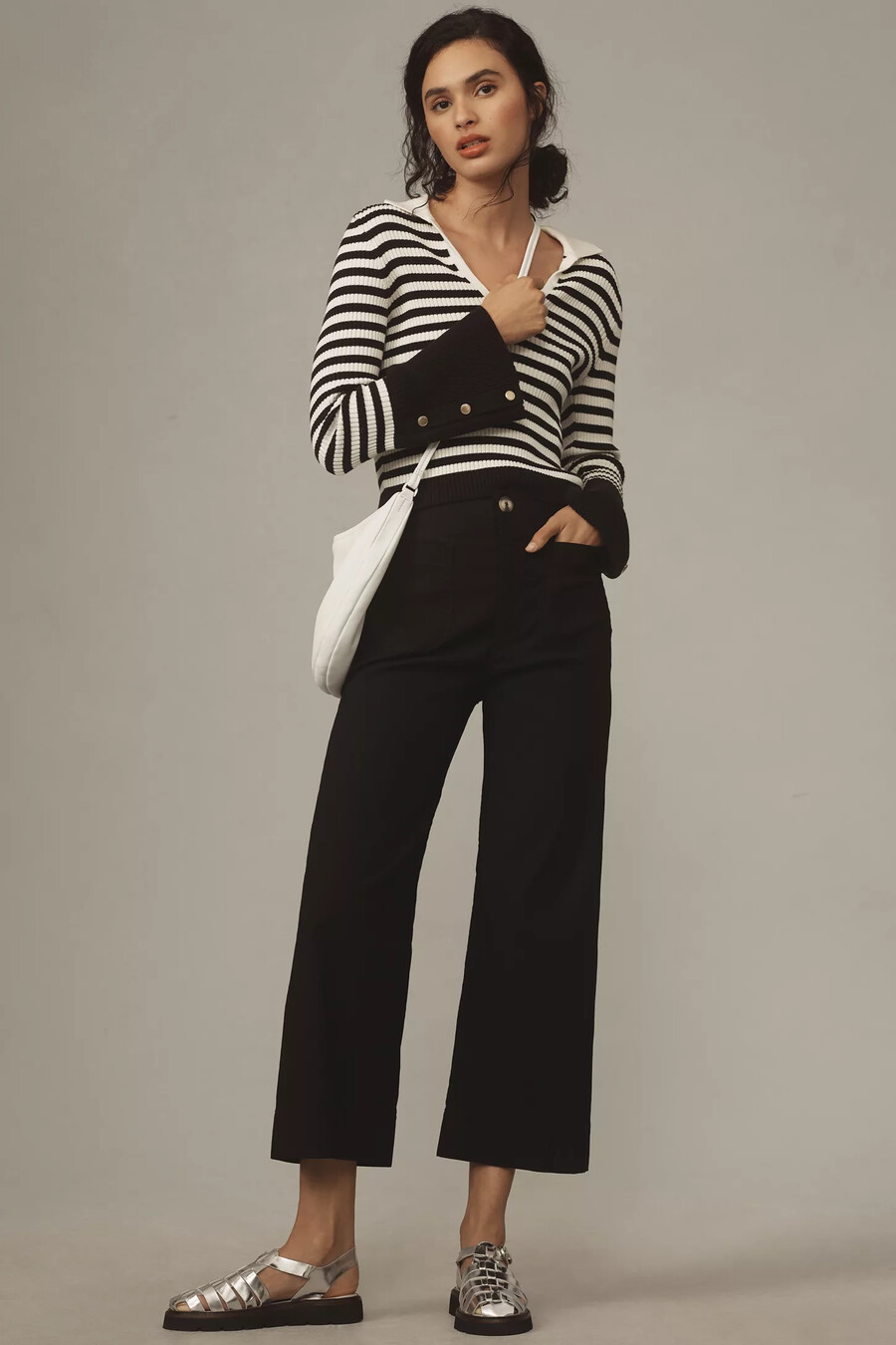 pantalones anchos y tobilleros colette de maeve
