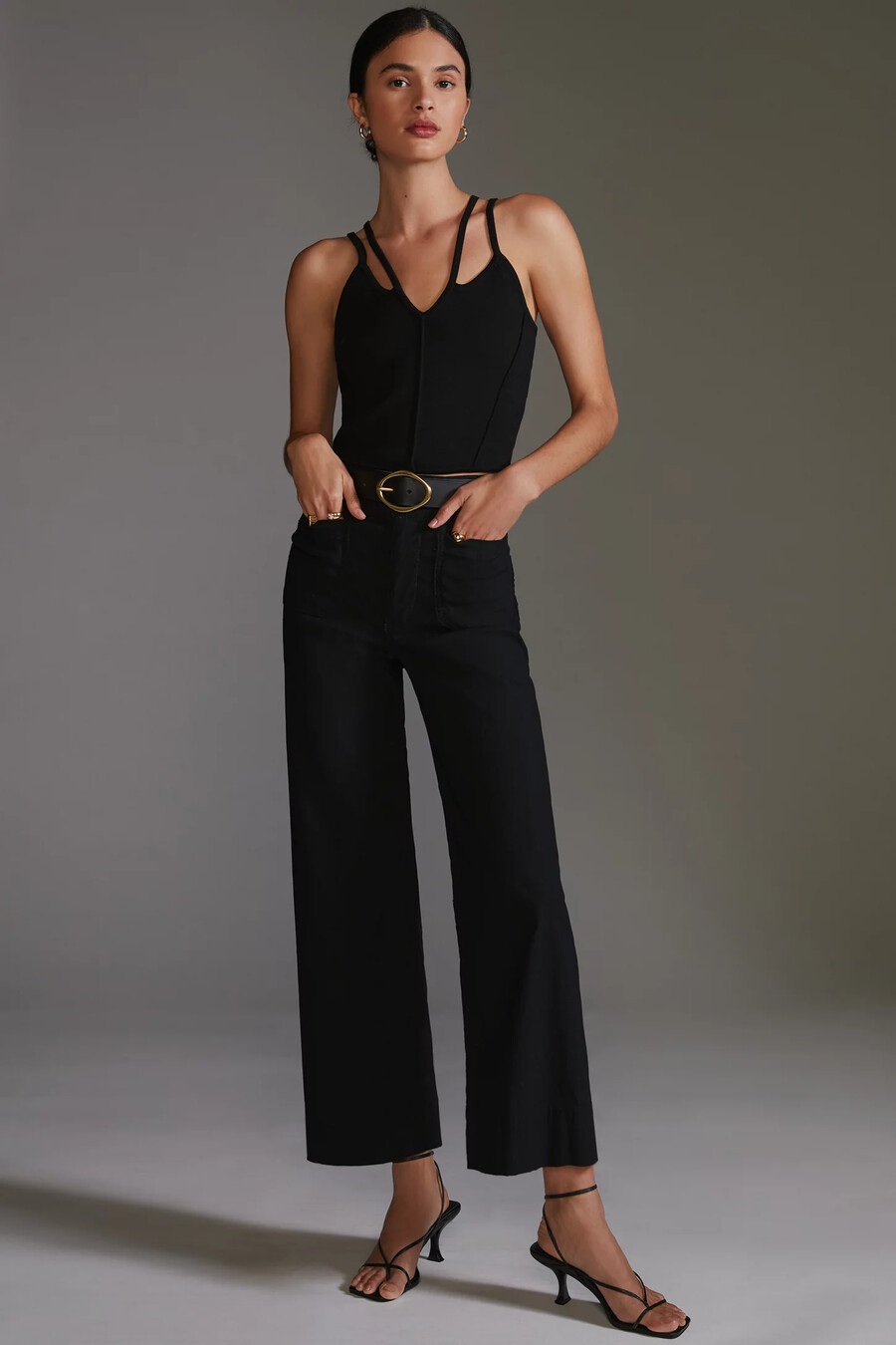 pantalones anchos y tobilleros colette de maeve