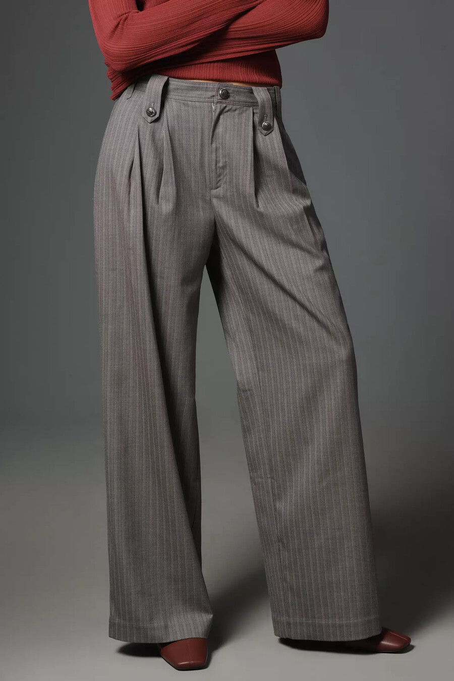 pantalones anchos de anthropologie