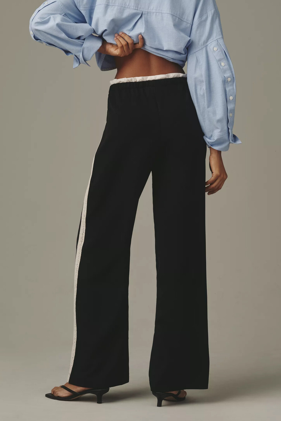 pantalones deportivos de crochet maeve