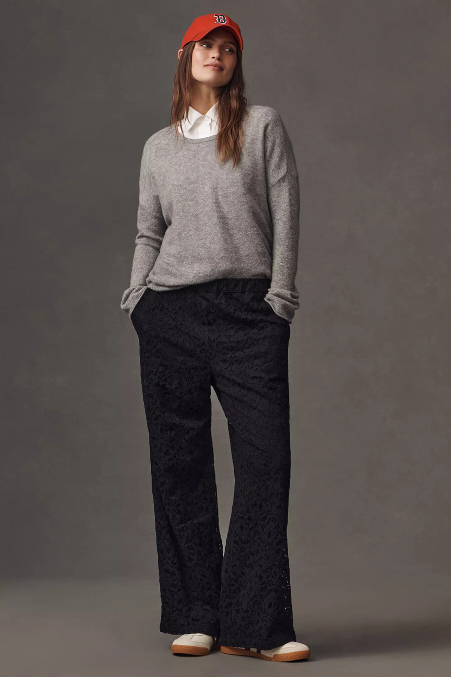 pantalones deportivos brooklin lace pull-on de maeve