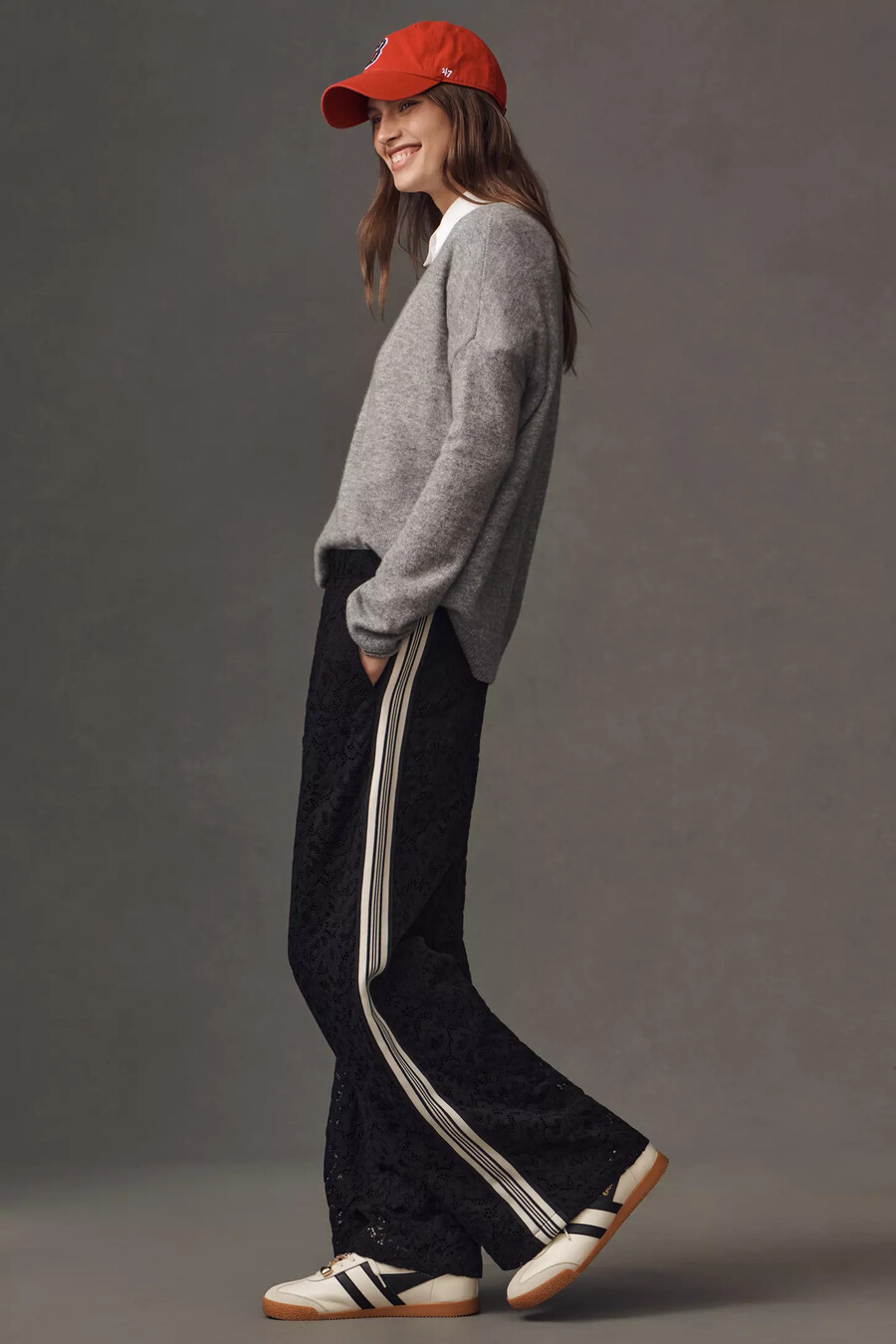 pantalones deportivos brooklin lace pull-on de maeve