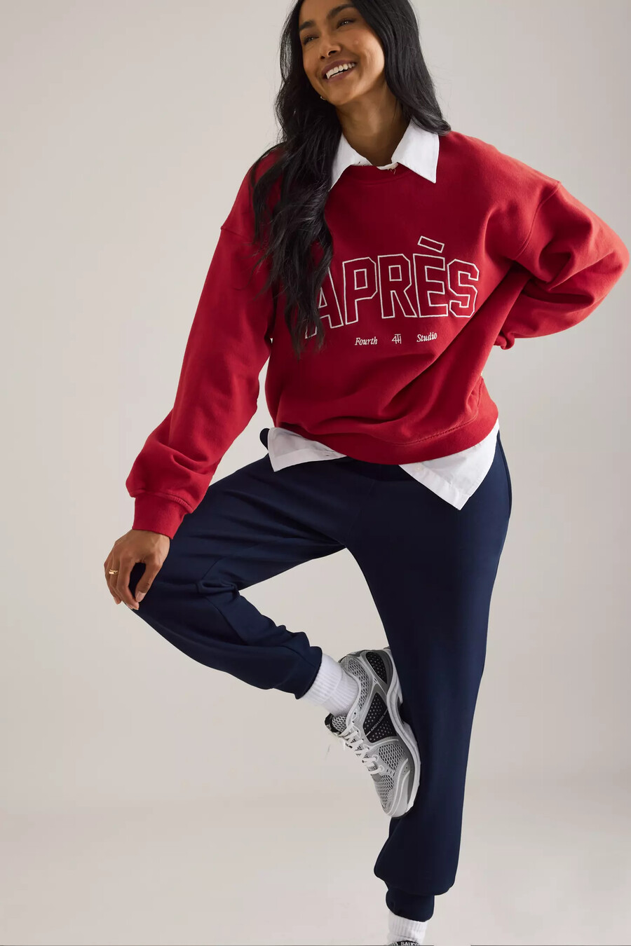 pantalones deportivos varley con puños ajustados