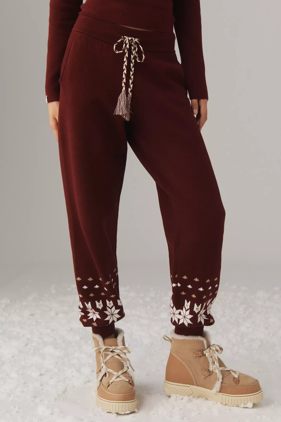 pantalones de punto jojo upside