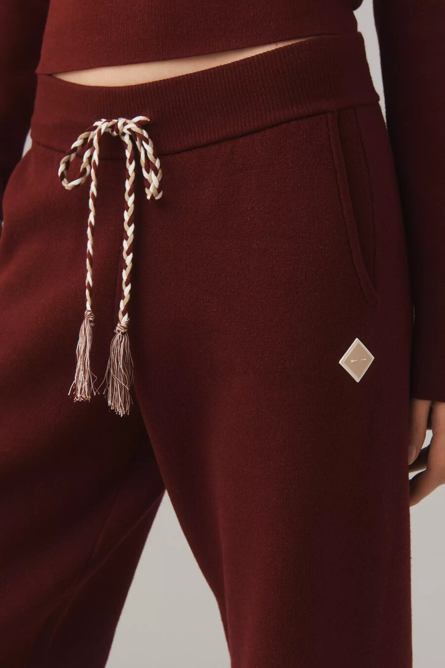 pantalones de punto jojo upside