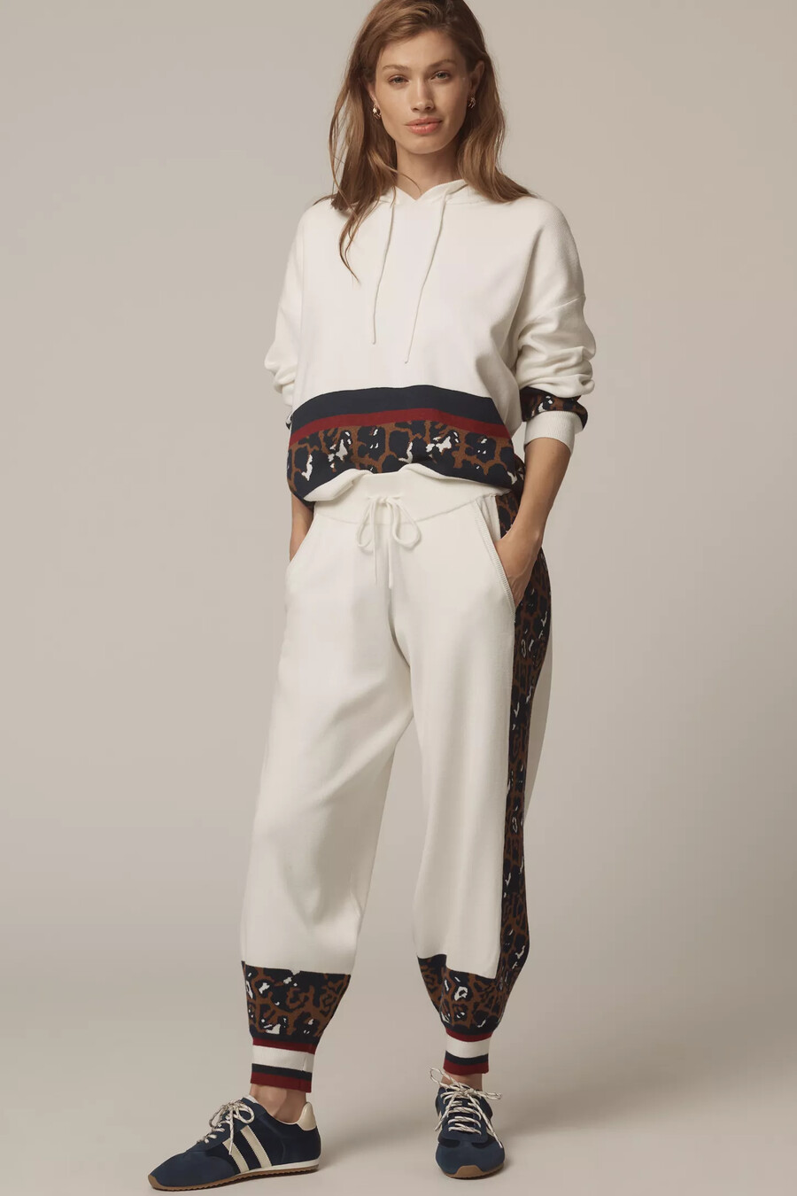 pantalones deportivos con bloques de color para uso diario