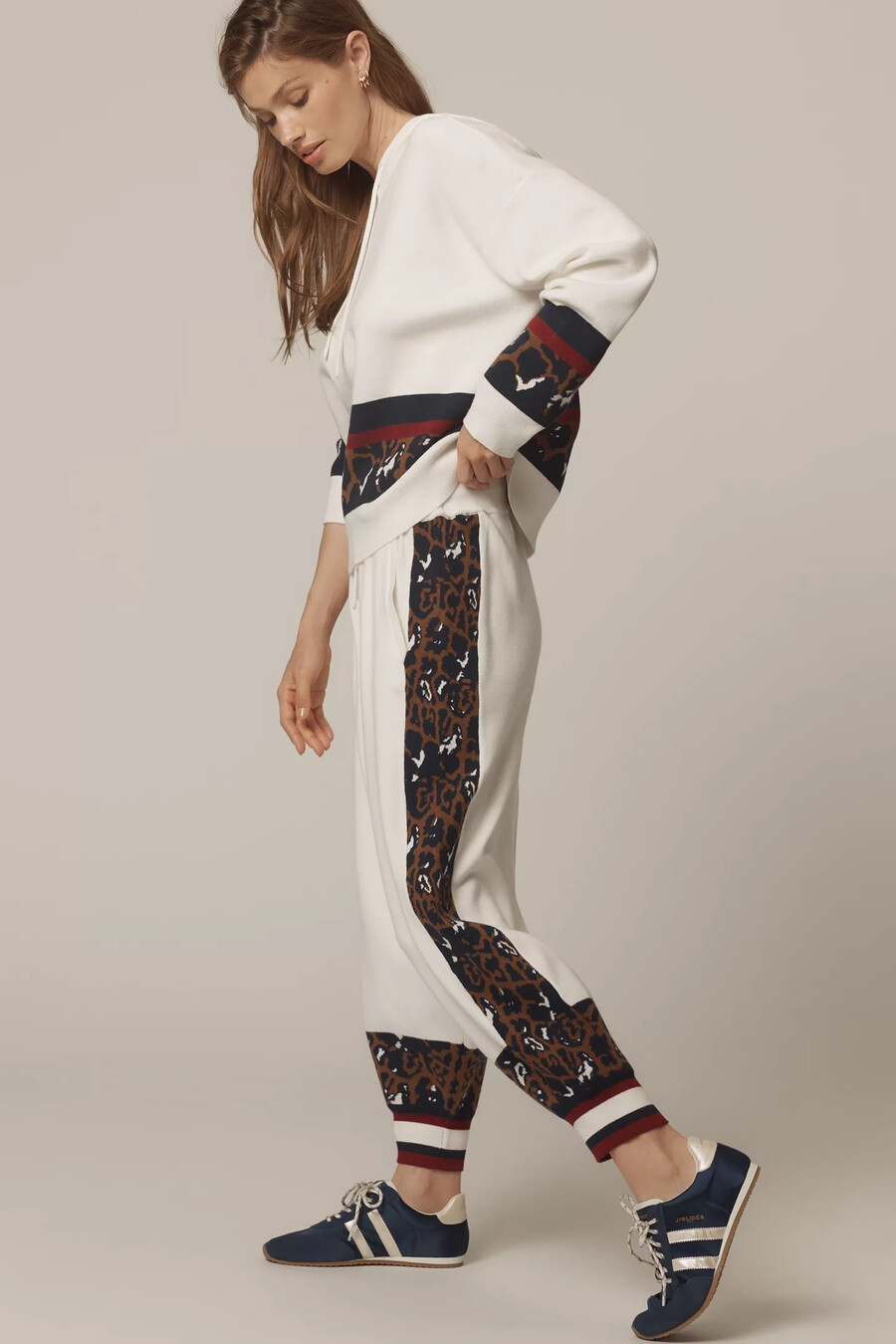 pantalones deportivos con bloques de color para uso diario