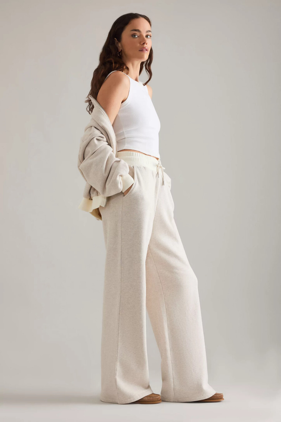 pantalones deportivos de pierna ancha josefina de 4th reckless