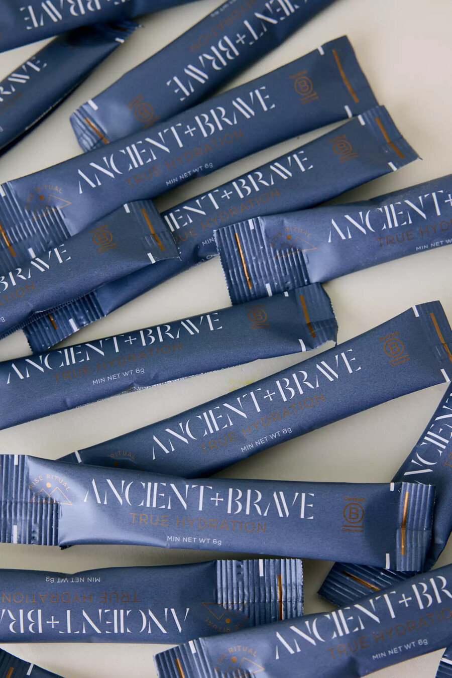 sobres de hidratación auténtica ancient brave paquete de 15