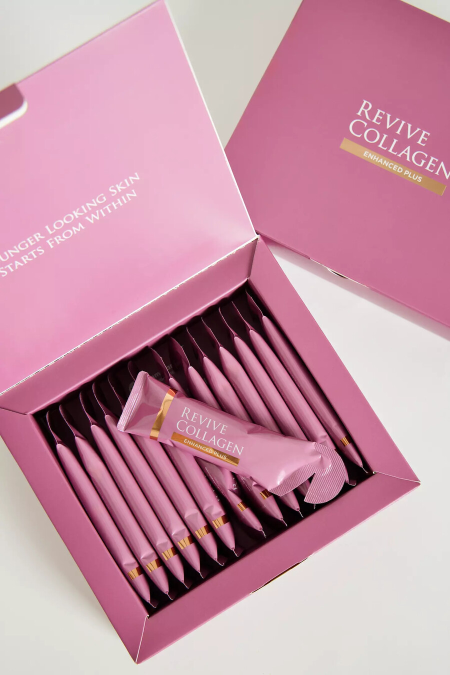 revive collagen enhanced plus - colágeno marino hidrolizado paquete de 14