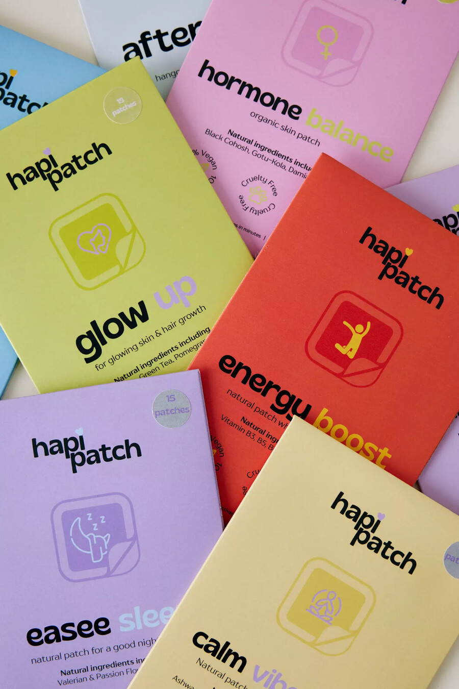 parche hapi patch passion paquete de 6